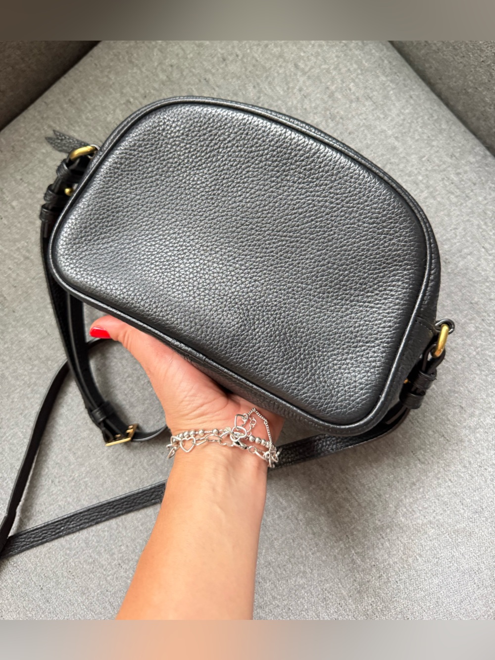 J.Crew  Leather Devon Camera Bag with Detachable Strap NWT - Picture 2 of 9